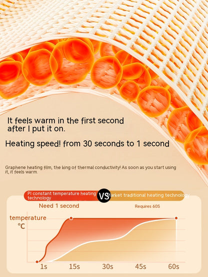 Portable Two-in-one Hand Warmer USB Rechargeable Device.